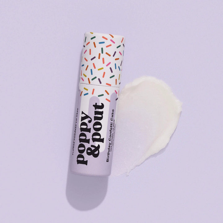 POPPY & POUT BIRTHDAY CONFETTI LIP BALM