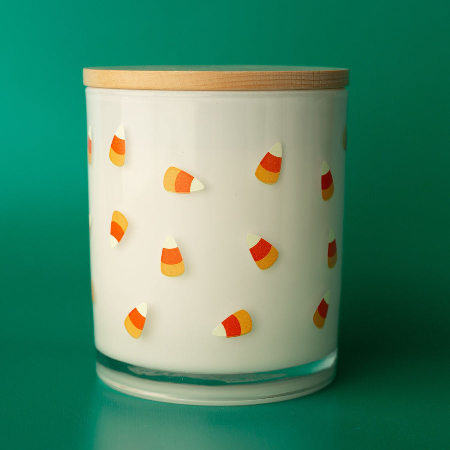 CANDY CORN CANDLE