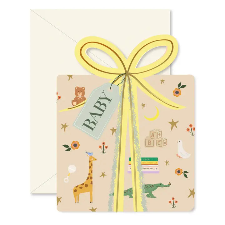 BABY GIFT GREETING CARD