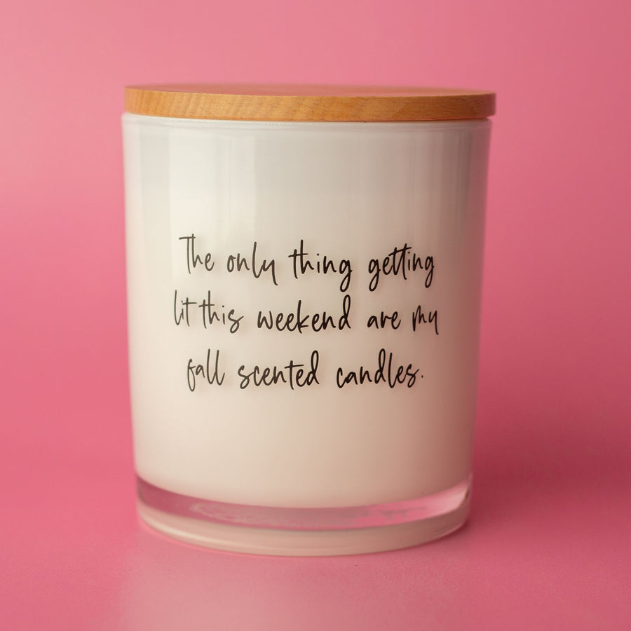 GETTING LIT CANDLE