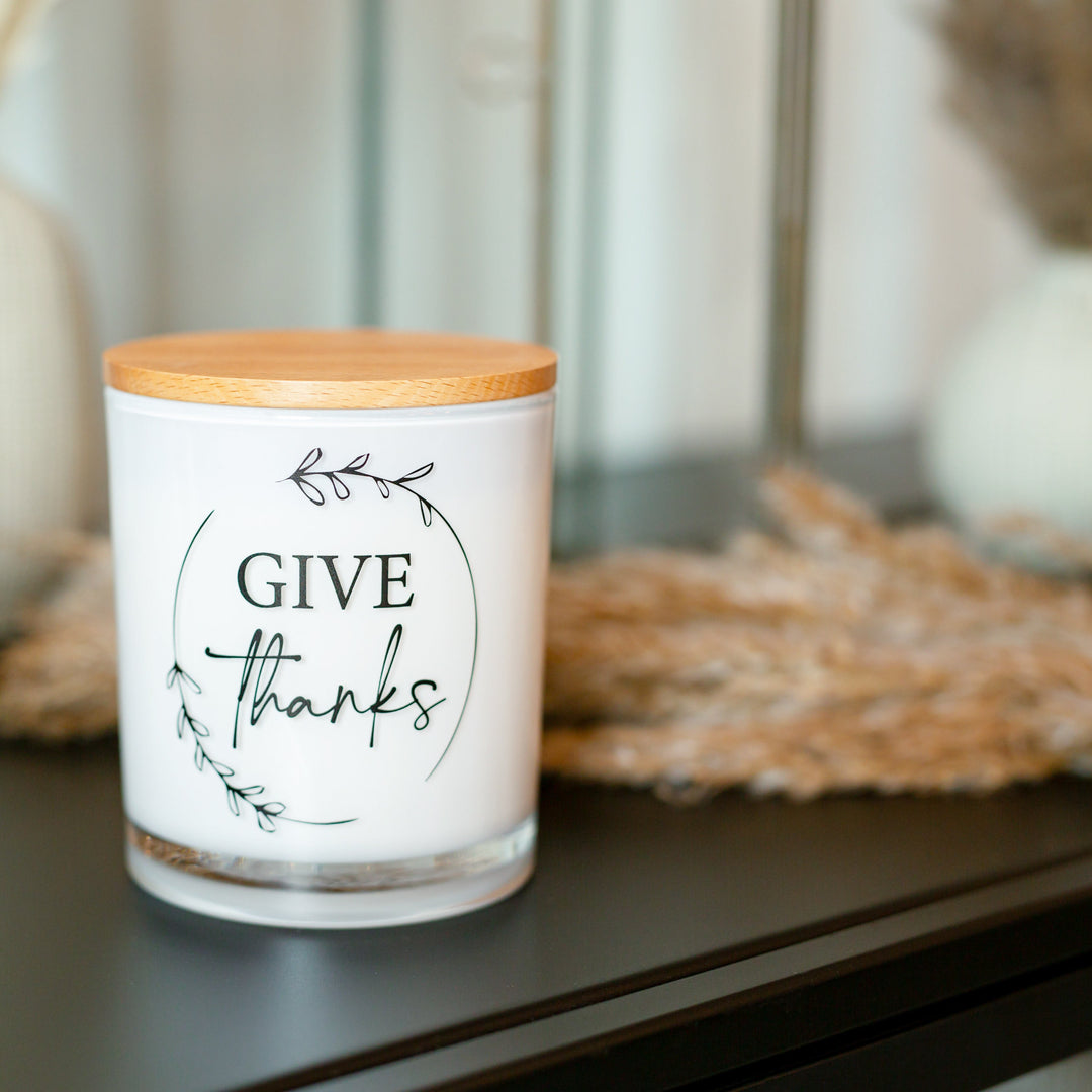 GIVE THANKS CANDLE