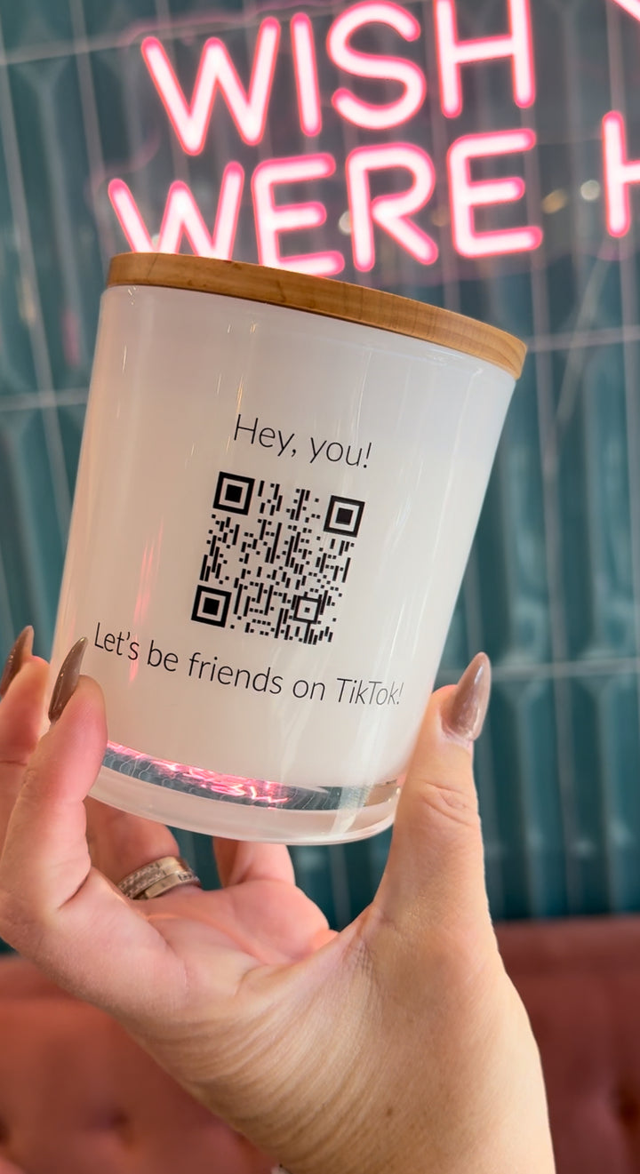QR CODE CANDLE