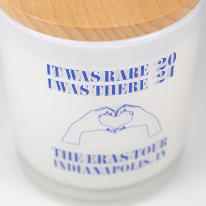 I WAS THERE INDIANAPOLIS TAYLOR SWIFT CANDLE