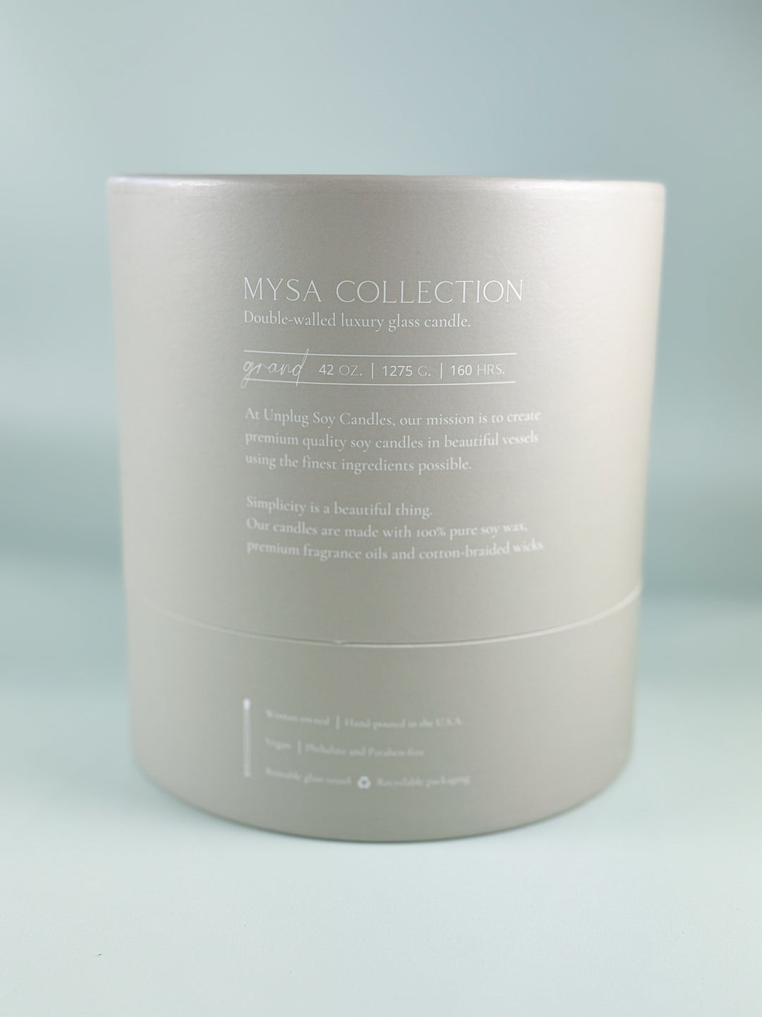 MYSA- GRAND- 3-WICK CANDLE (LARGE)
