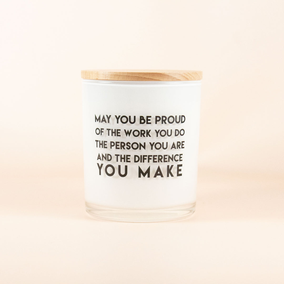TEACHER- DIFFERENCE YOU MAKE CANDLE