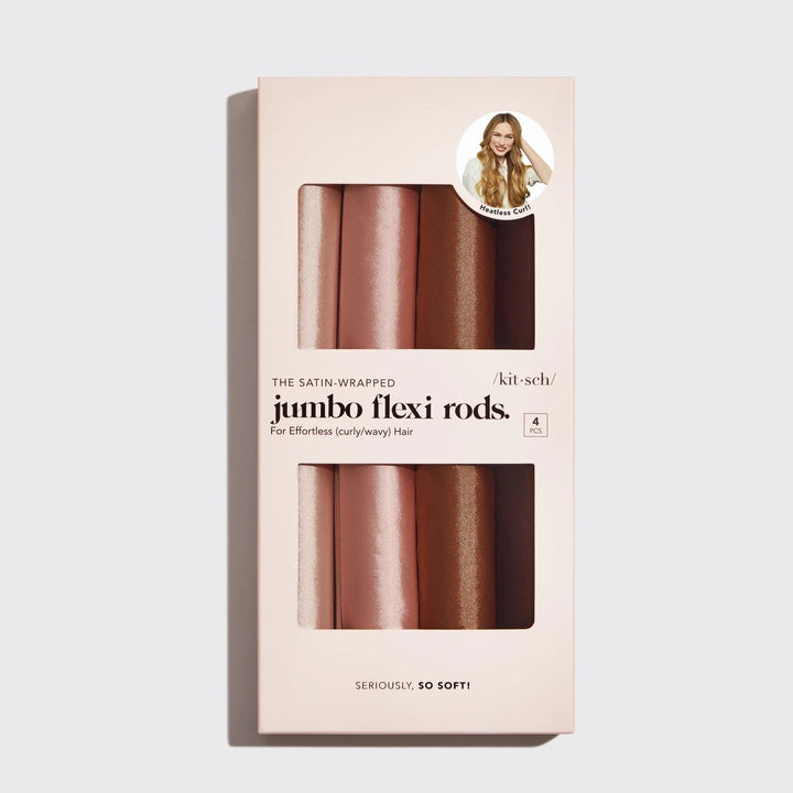 JUMBO SATIN FLEXI RODS-4 PC