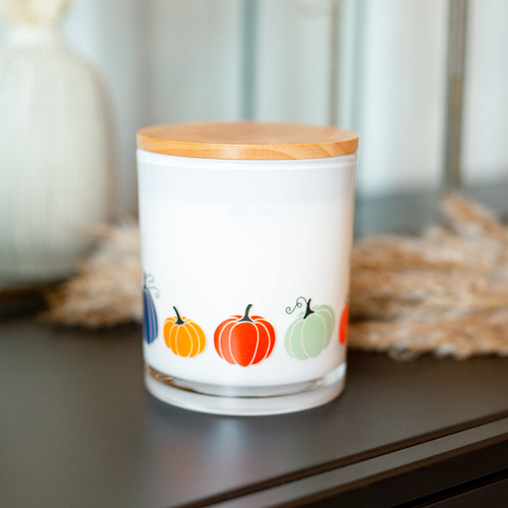 PUMPKIN WRAP CANDLE