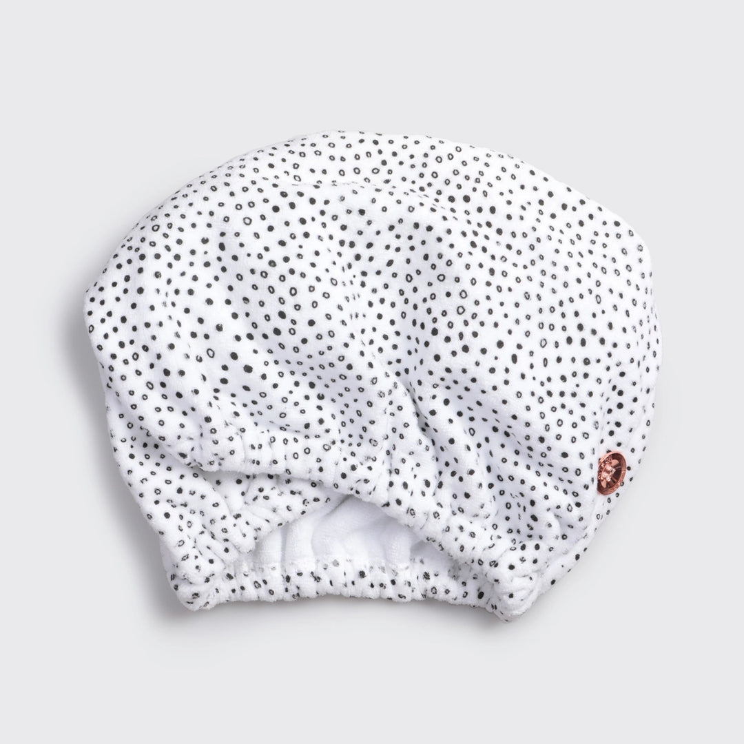 KITSCH HAIR TOWEL - MICRO DOT