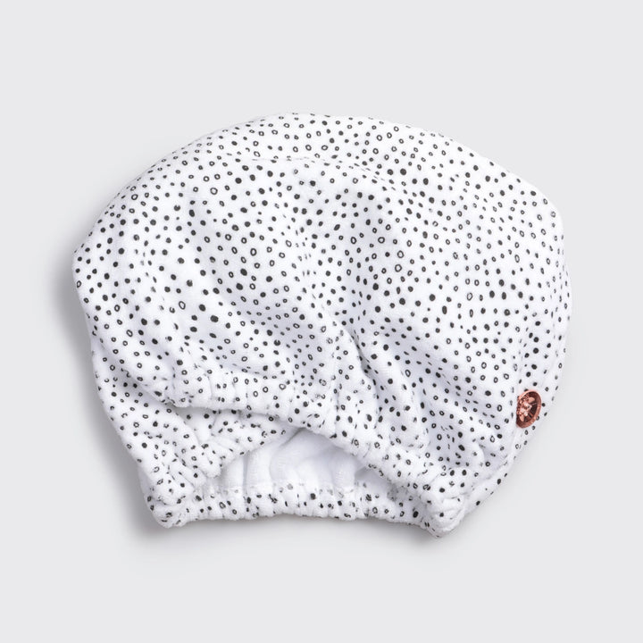 KITSCH HAIR TOWEL - MICRO DOT