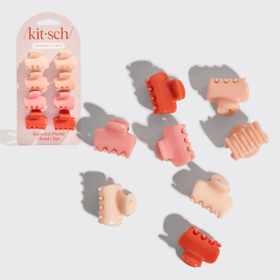 MINI CLOUD CLIPS 8PC SET-ASSORTED CHERRY