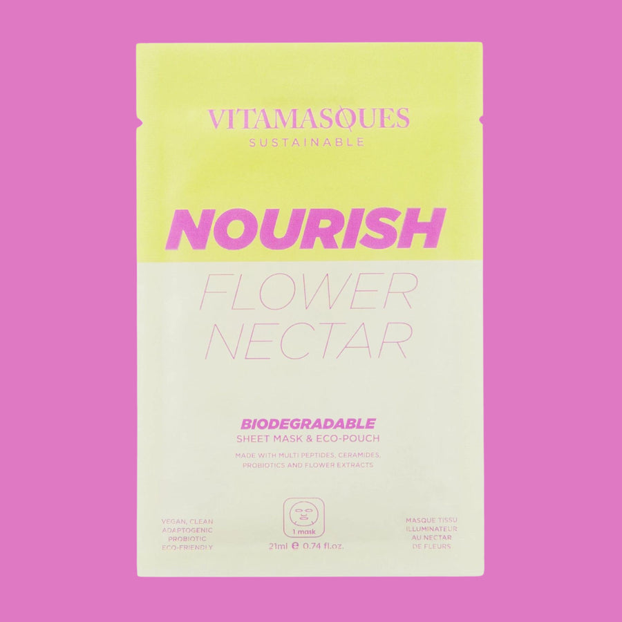 NOURISH FLOWER NECTAR SHEET FACE MASK