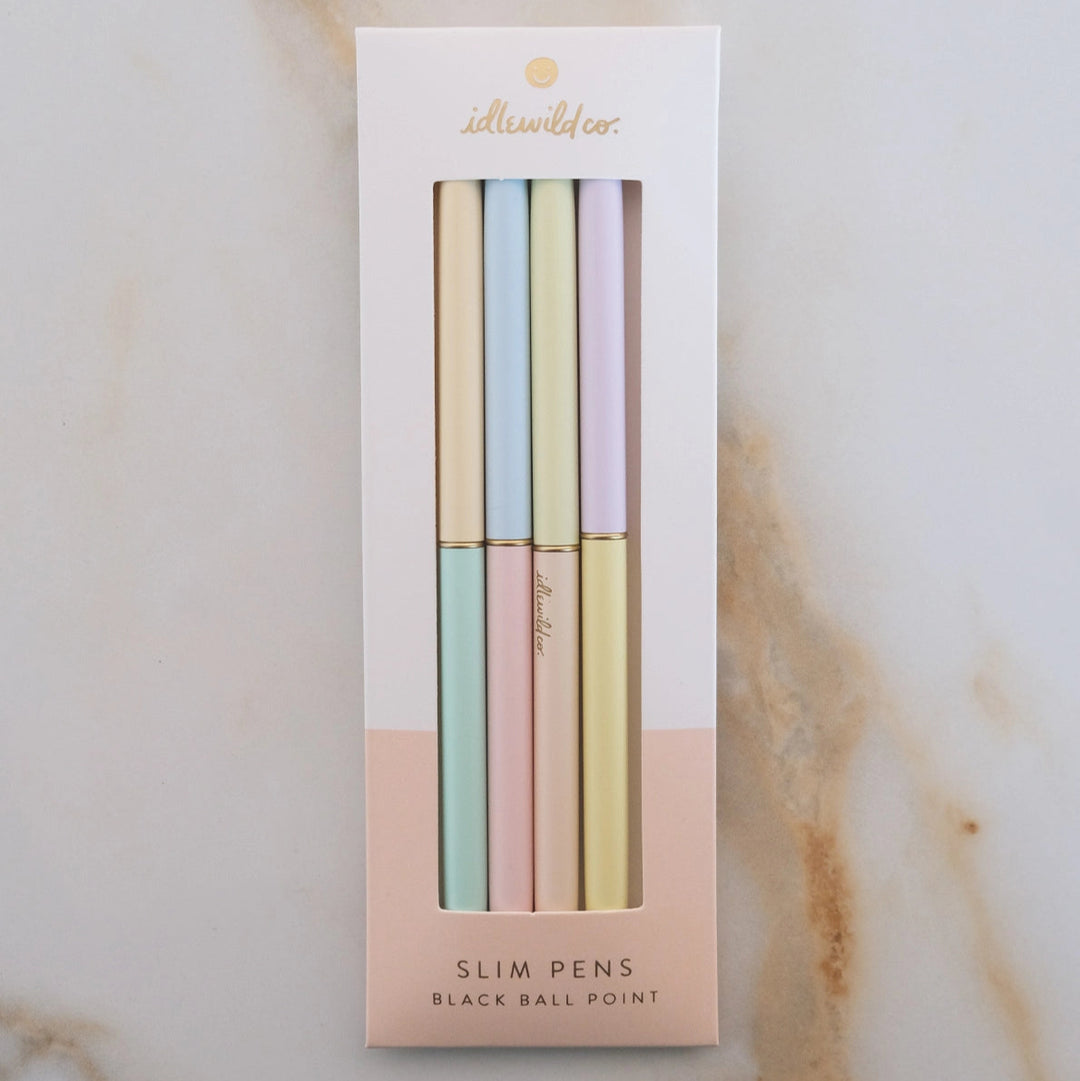SLIM PENS- SET OF 4