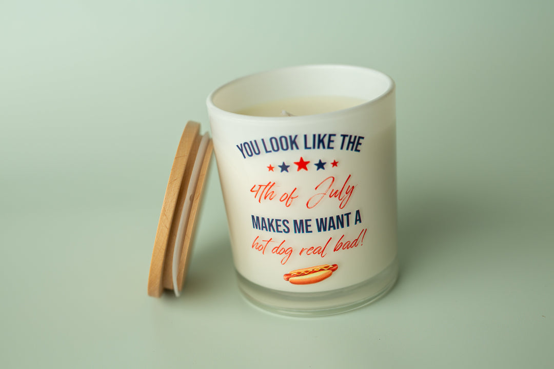 CITRONELLA YOU LOOK LIKE THE 4TH OF JULY CANDLE