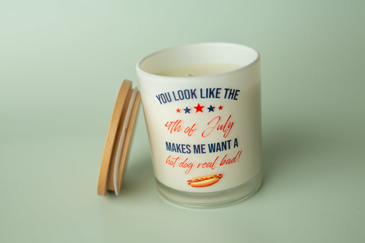 CITRONELLA YOU LOOK LIKE THE 4TH OF JULY CANDLE