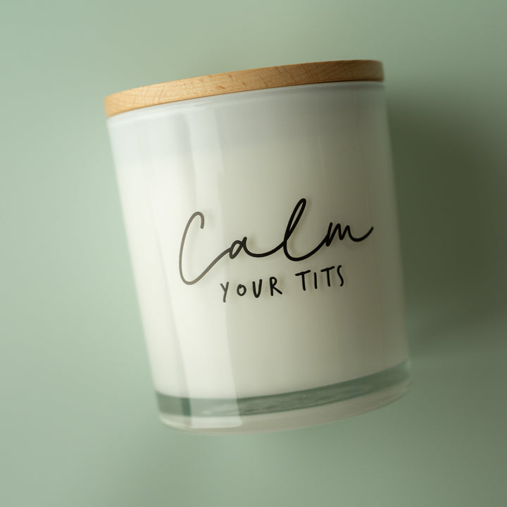CALM PRINTED CANDLE