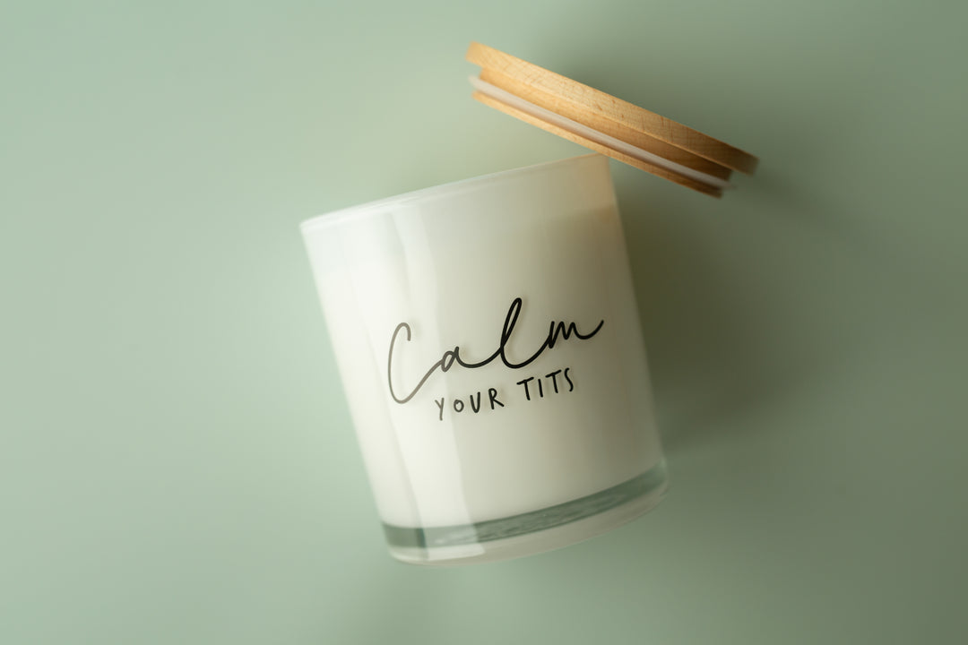 CALM PRINTED CANDLE