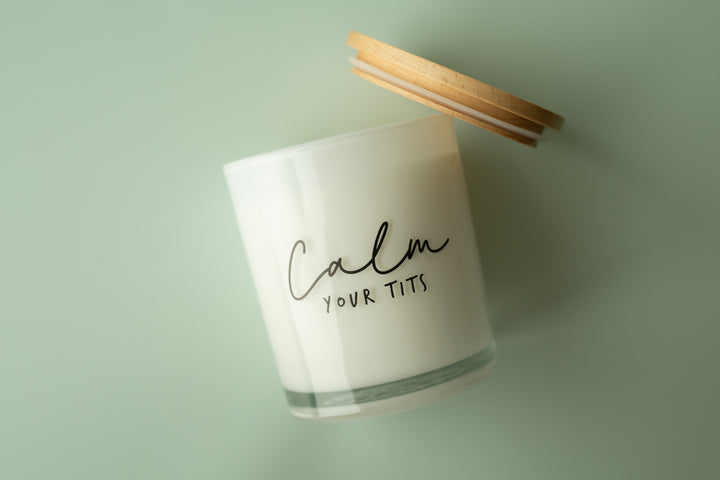 CALM PRINTED CANDLE