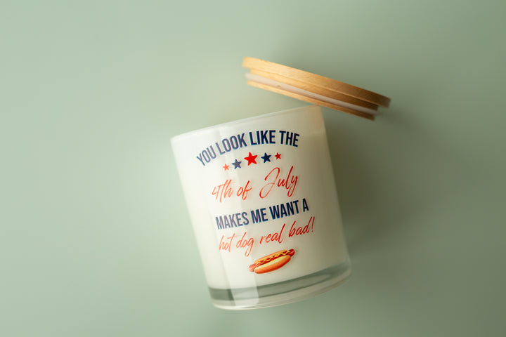 CITRONELLA YOU LOOK LIKE THE 4TH OF JULY CANDLE