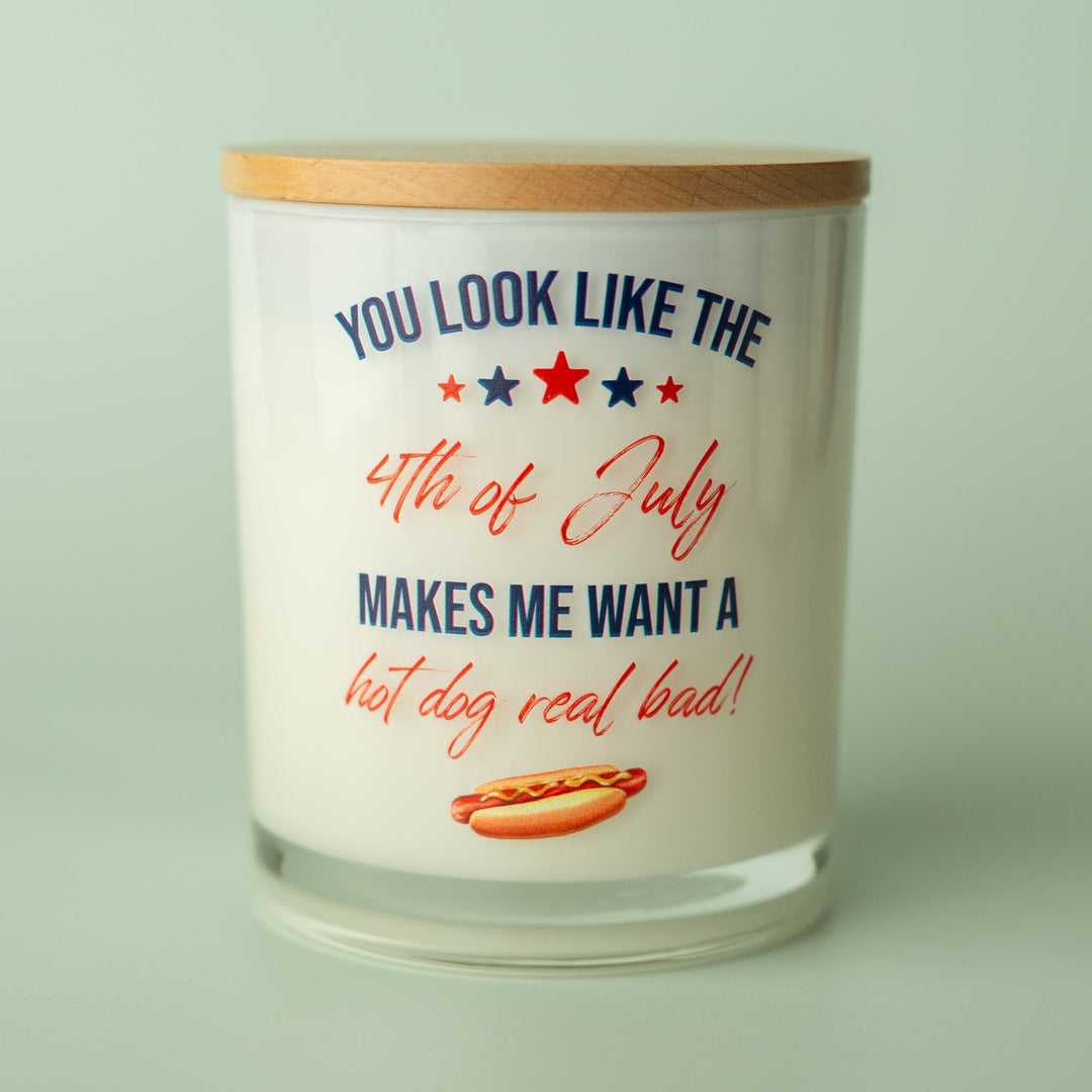 CITRONELLA YOU LOOK LIKE THE 4TH OF JULY CANDLE