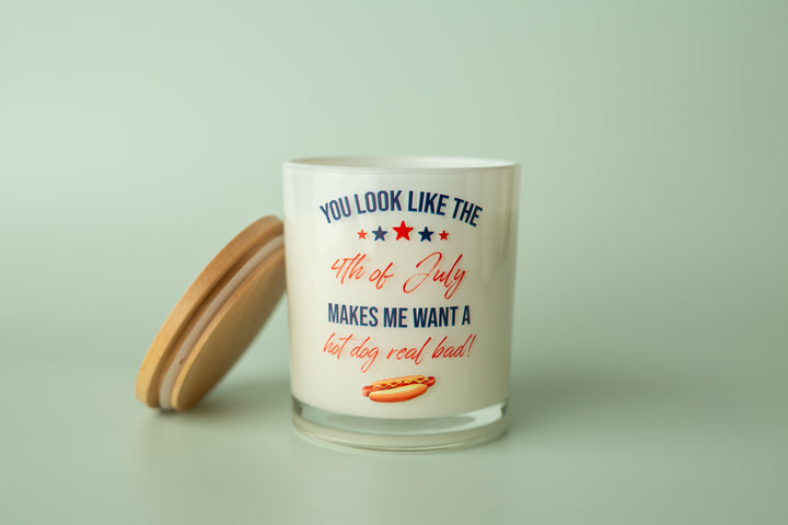 CITRONELLA YOU LOOK LIKE THE 4TH OF JULY CANDLE