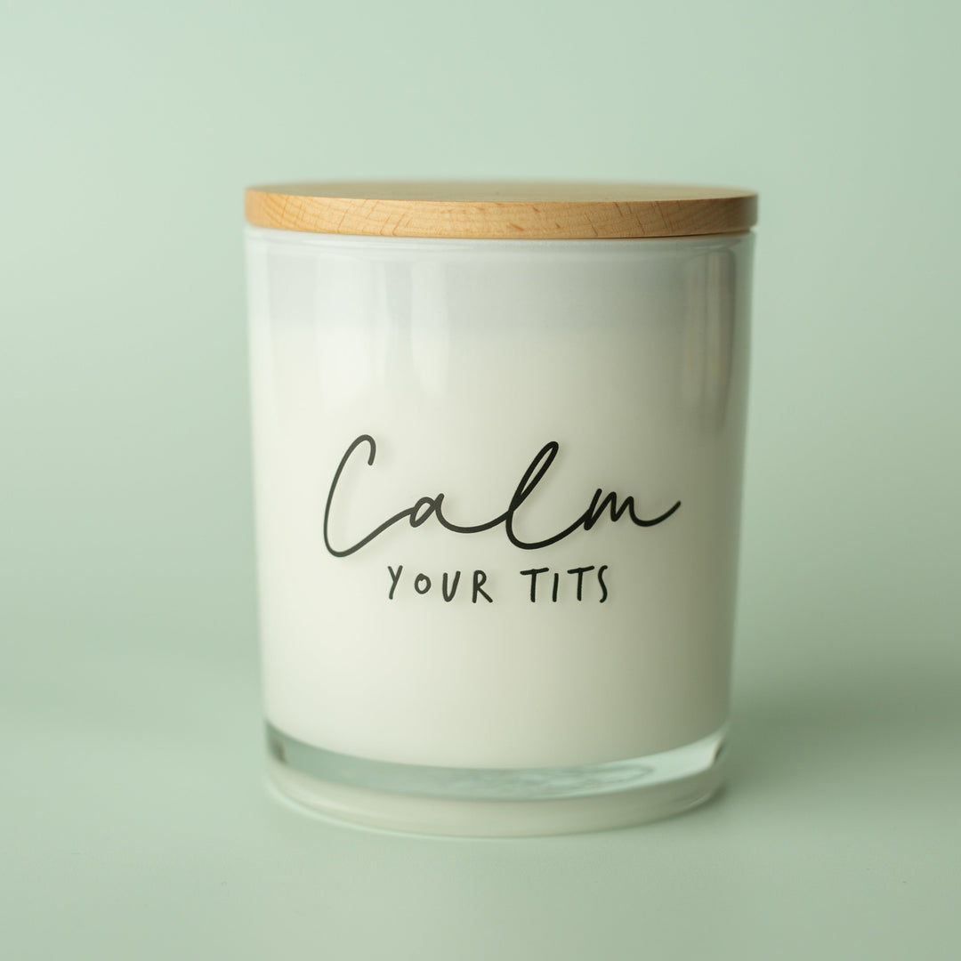 CALM PRINTED CANDLE
