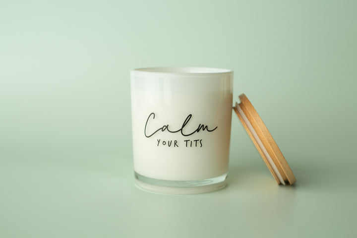 CALM PRINTED CANDLE