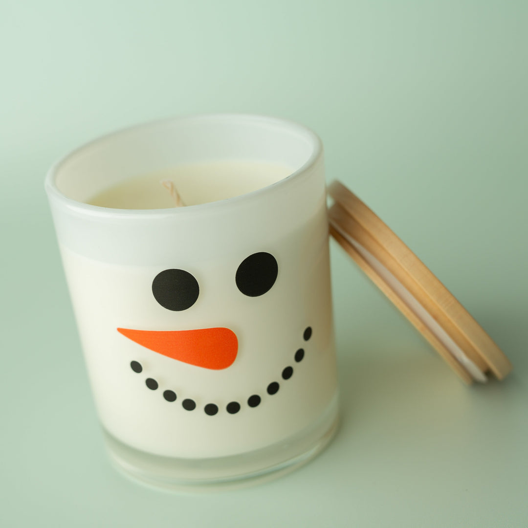 SNOWMAN CANDLE