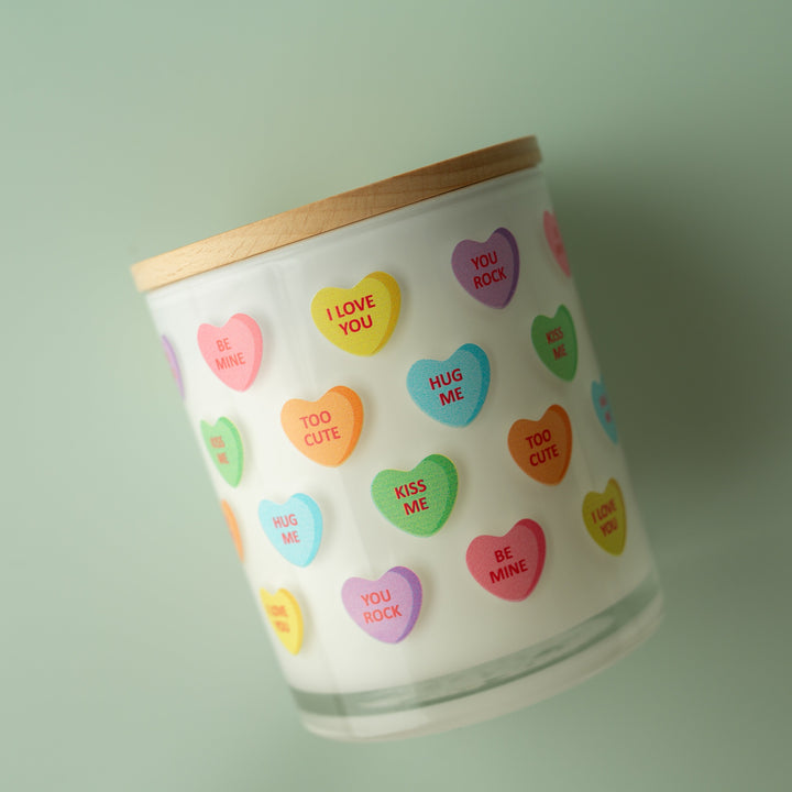 CANDY HEARTS CANDLE