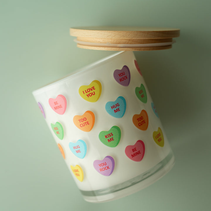 CANDY HEARTS CANDLE