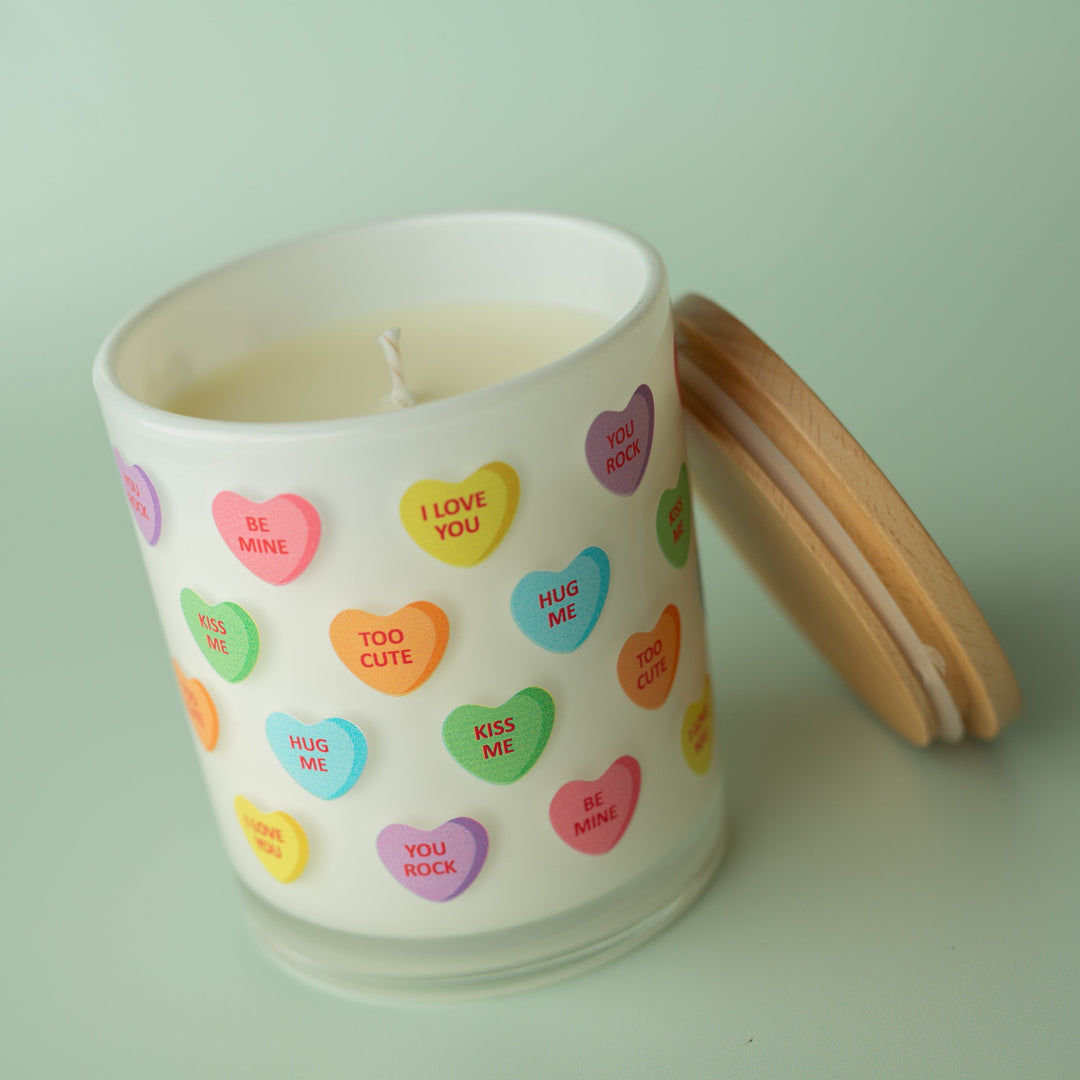 CANDY HEARTS CANDLE