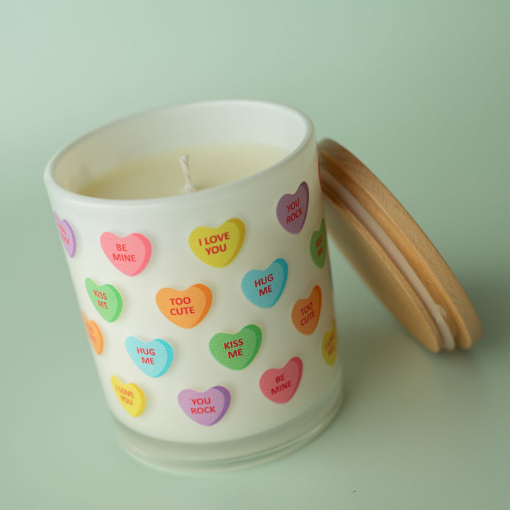 CANDY HEARTS CANDLE