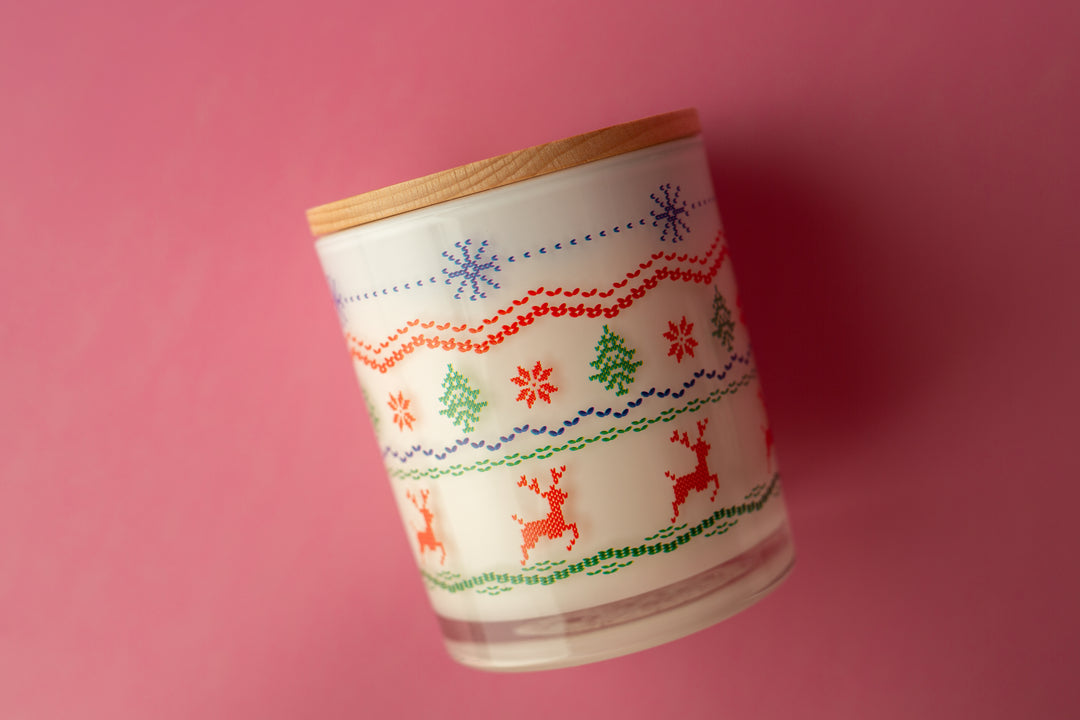 UGLY SWEATER PRINTED CANDLE