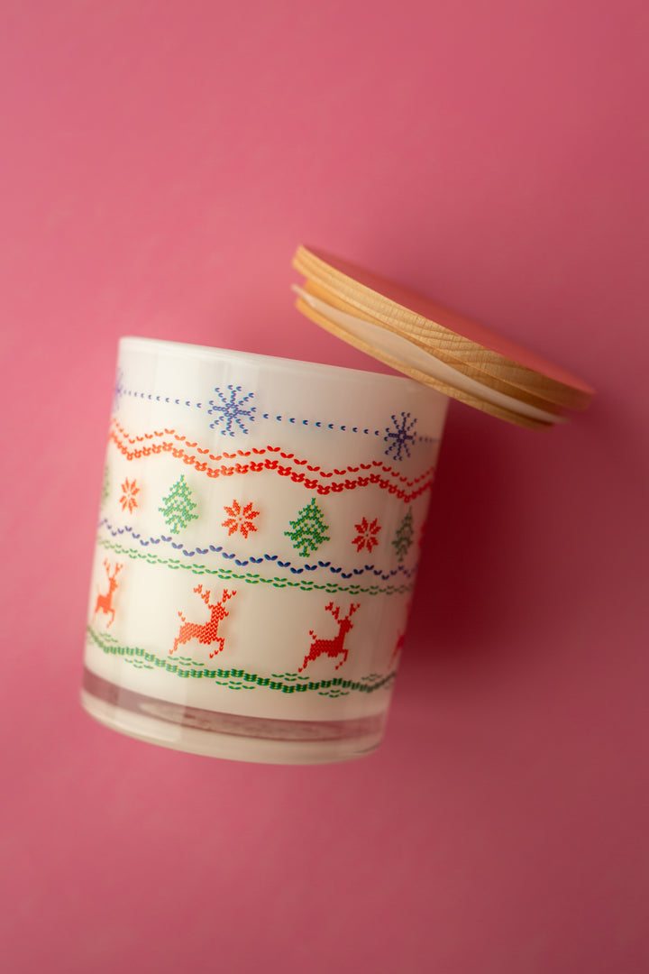 UGLY SWEATER PRINTED CANDLE