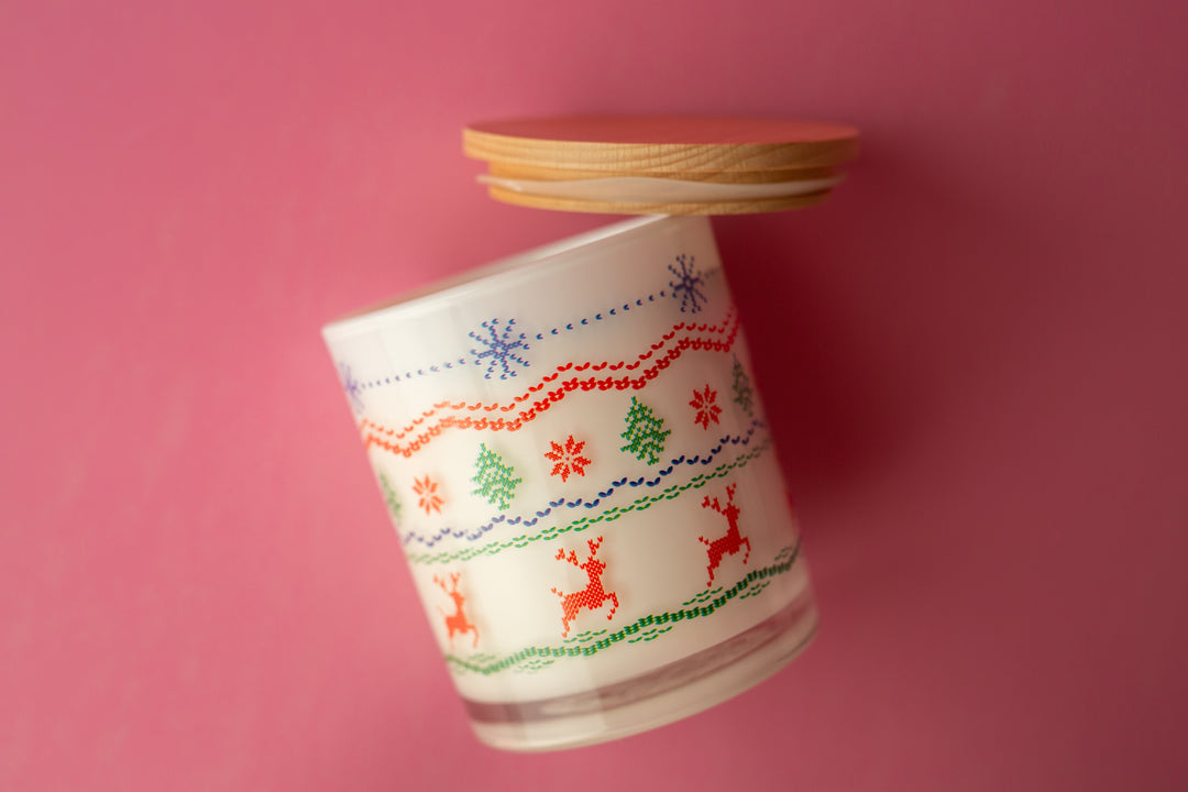 UGLY SWEATER PRINTED CANDLE