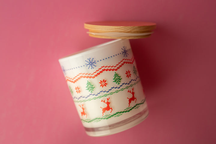UGLY SWEATER PRINTED CANDLE