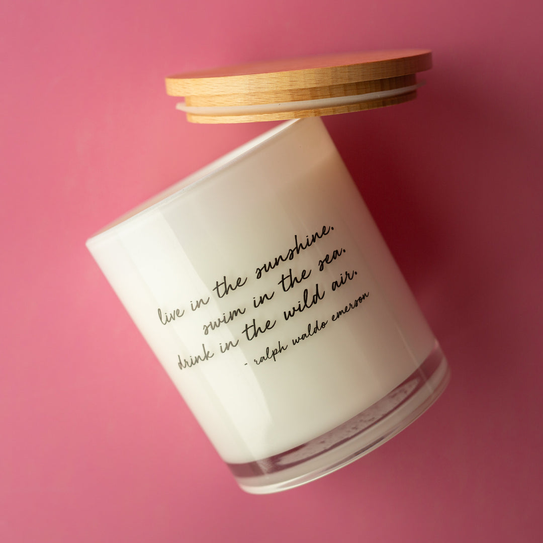 LIVE IN THE SUNSHINE CANDLE