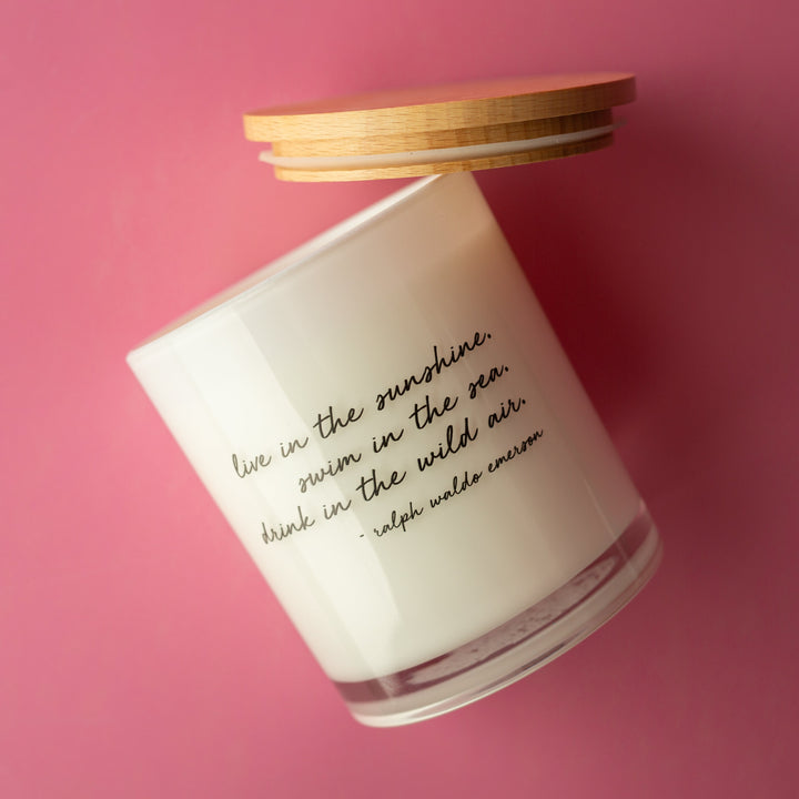 LIVE IN THE SUNSHINE CANDLE