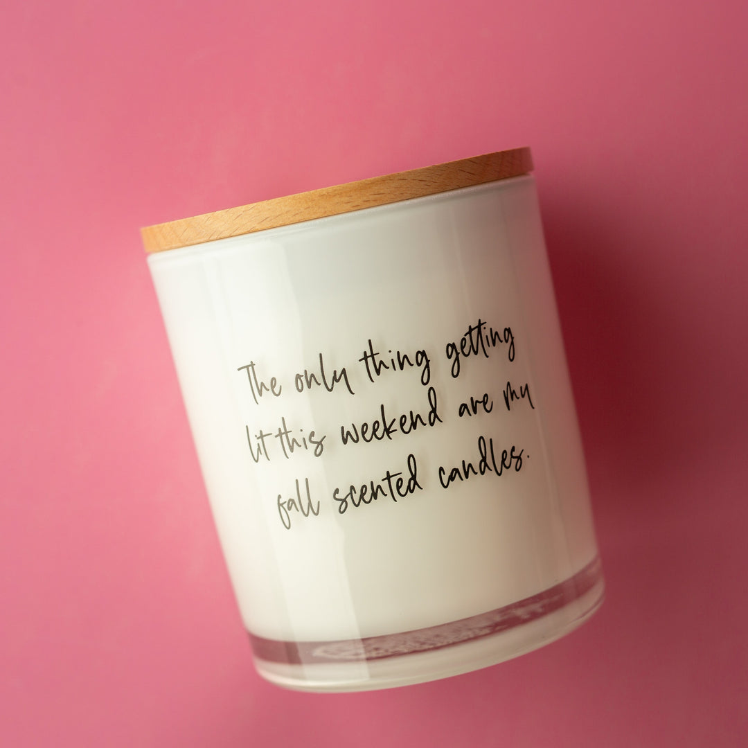 GETTING LIT CANDLE