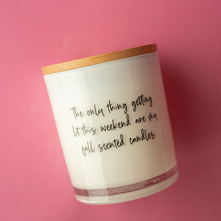 GETTING LIT CANDLE