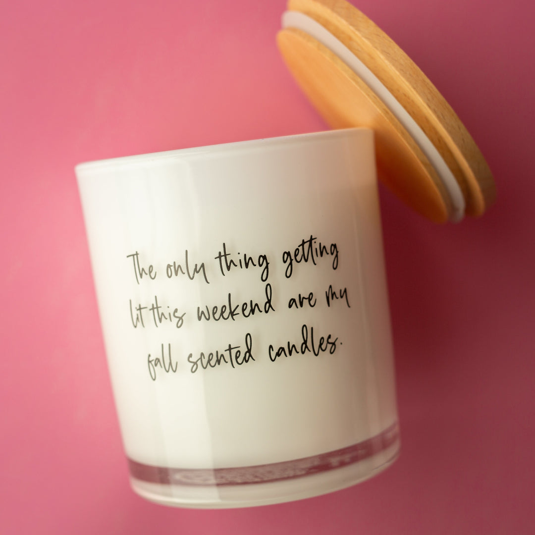 GETTING LIT CANDLE