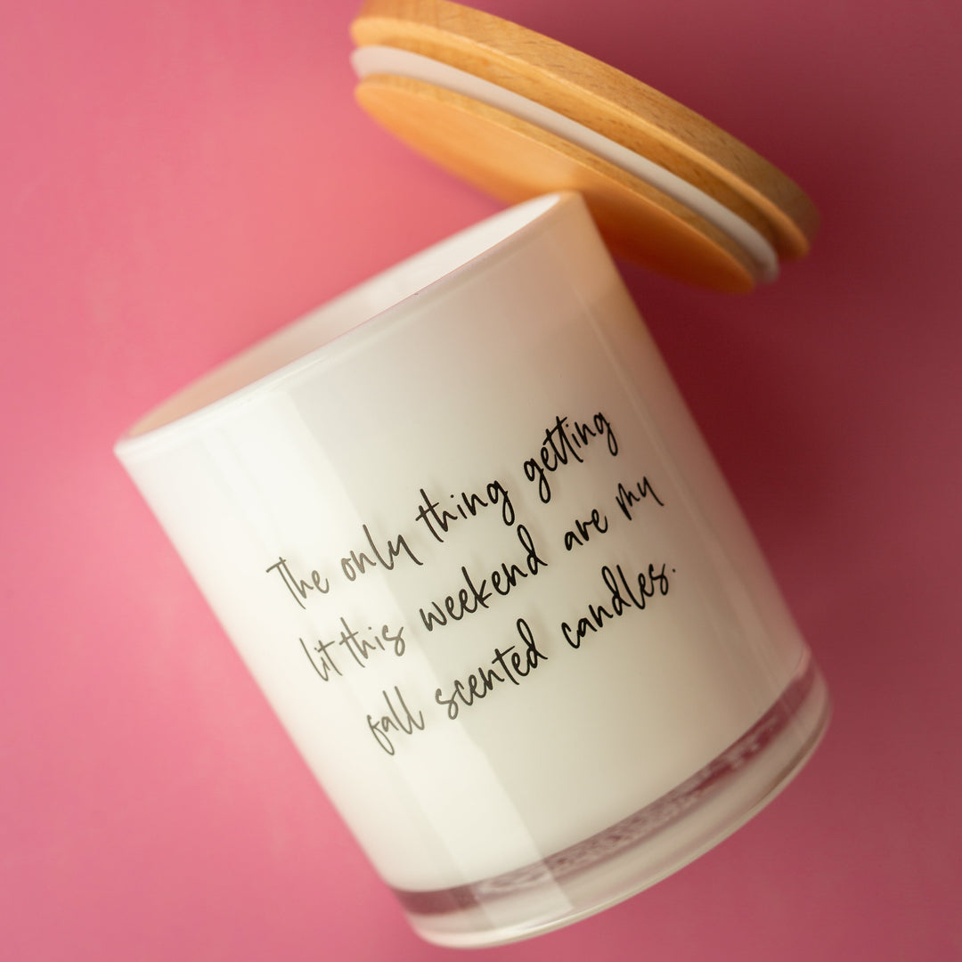 GETTING LIT CANDLE