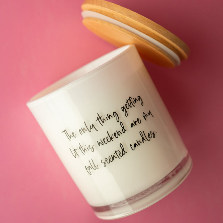 GETTING LIT CANDLE