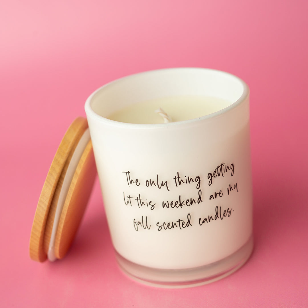 GETTING LIT CANDLE