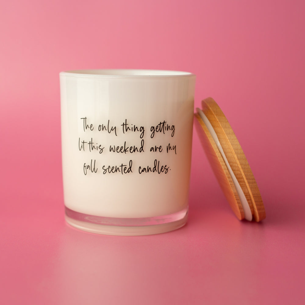 GETTING LIT CANDLE