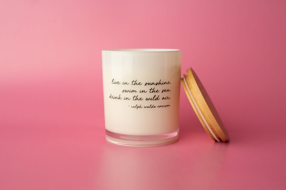 LIVE IN THE SUNSHINE CANDLE