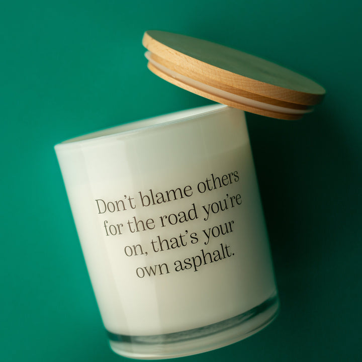 OWN ASPHALT CANDLE