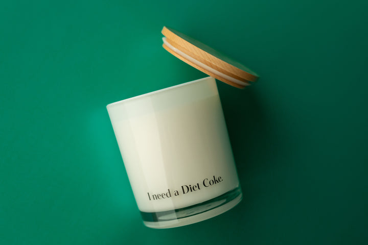 I NEED A DIET COKE CANDLE