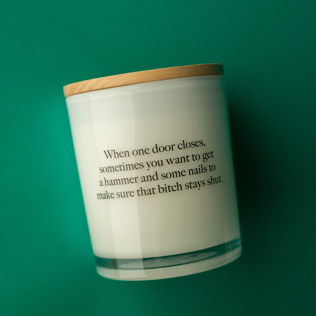 ONE DOOR CLOSES CANDLE