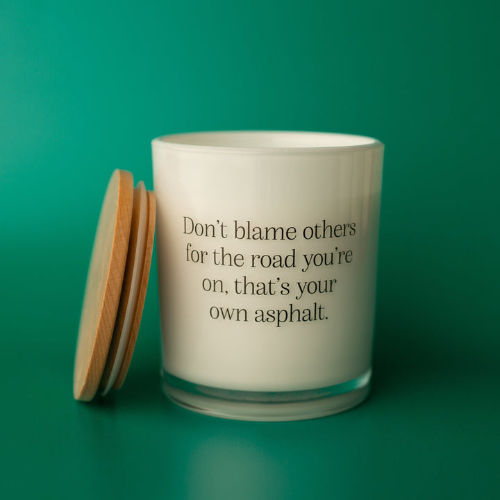 OWN ASPHALT CANDLE