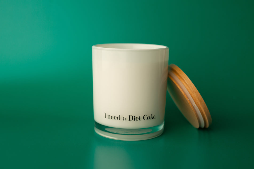 I NEED A DIET COKE CANDLE